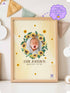 Personalized Wishes for Baby Poster – Custom Photo & Text – Baby Shower Guestbook Keepsake with Bible Verse